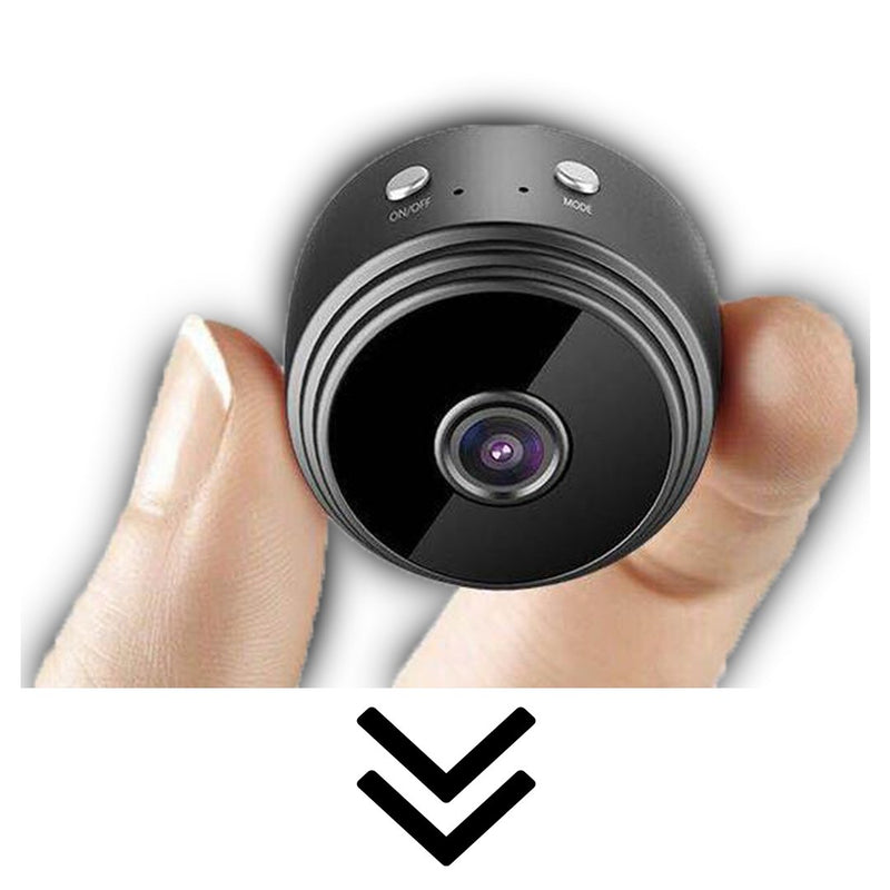 Mini Câmera Wifi com controle por aplicativo