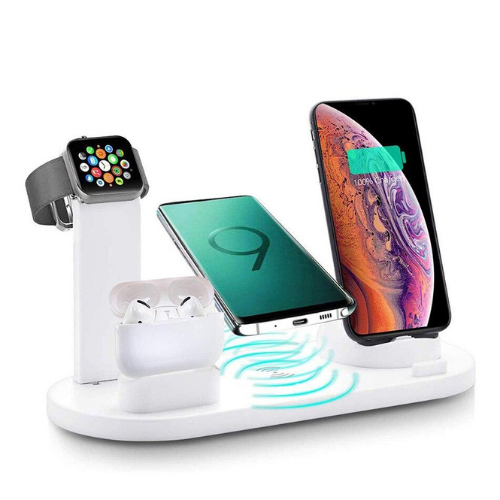 Doca – Carregador por Indução 4 em 1 Apple Iphone/Applewatch/Airpods