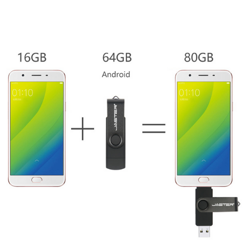 Pen Drive 64gb Para Celular Android/Micro USB Flash