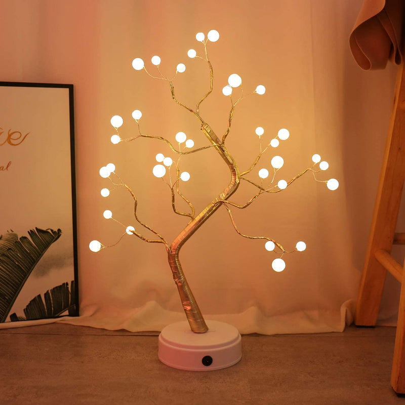FineTree™ Abajur Decorativo de Mesa em Forma de Árvore, LED