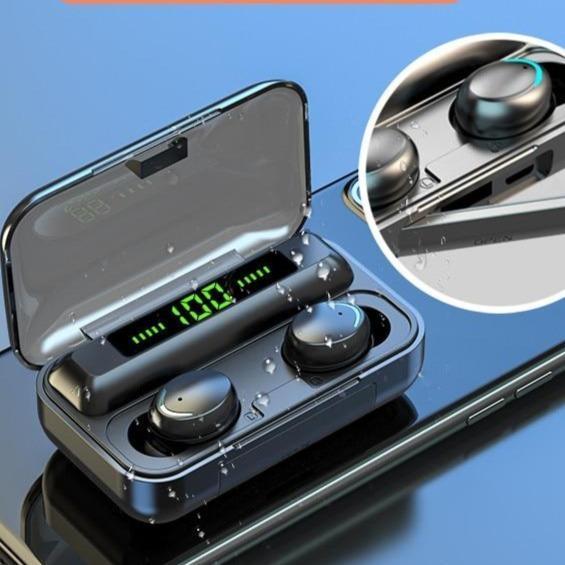 Fone de ouvido Bluetooth 5.0 –  Original Estéreo  Wireless Bateria Longa Duração