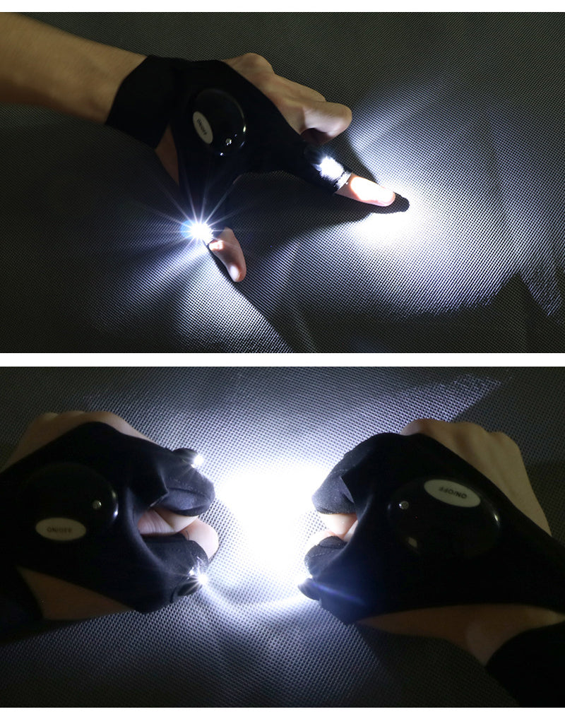 Luva Multiuso com LED – Glove Lite Pro