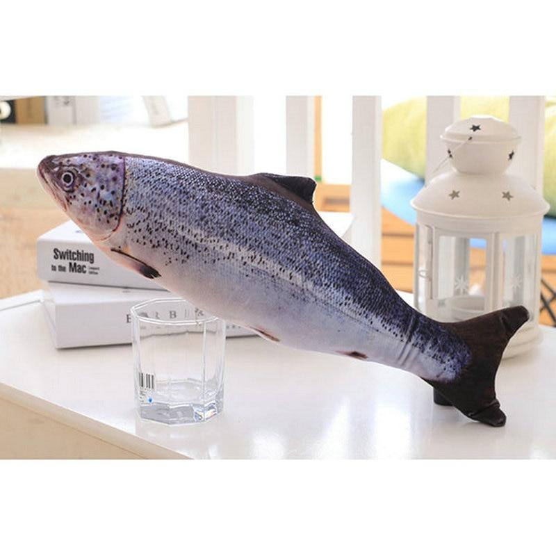 Peixe de Pelúcia 3D para Gatos