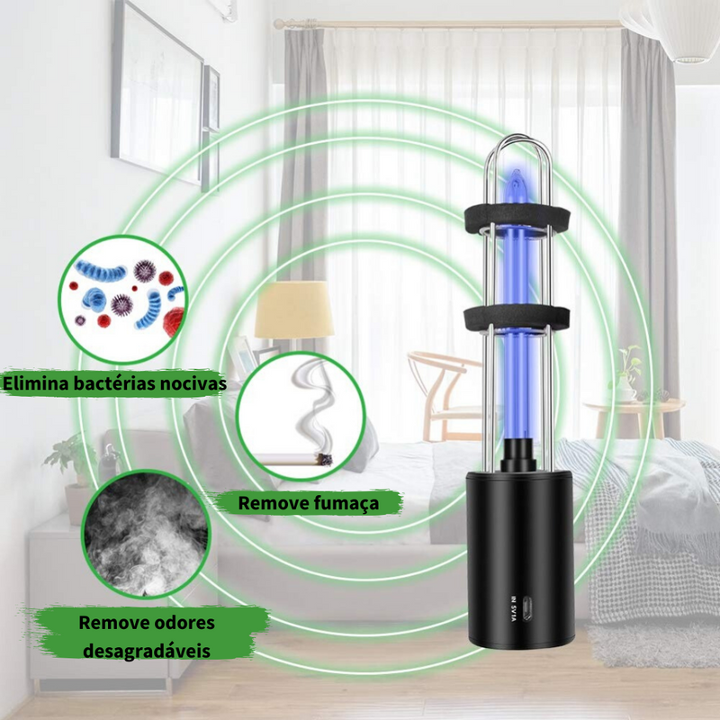 Esterilizador Ultravioleta para Ambientes, Portátil – Recarregável – Sterilizer™