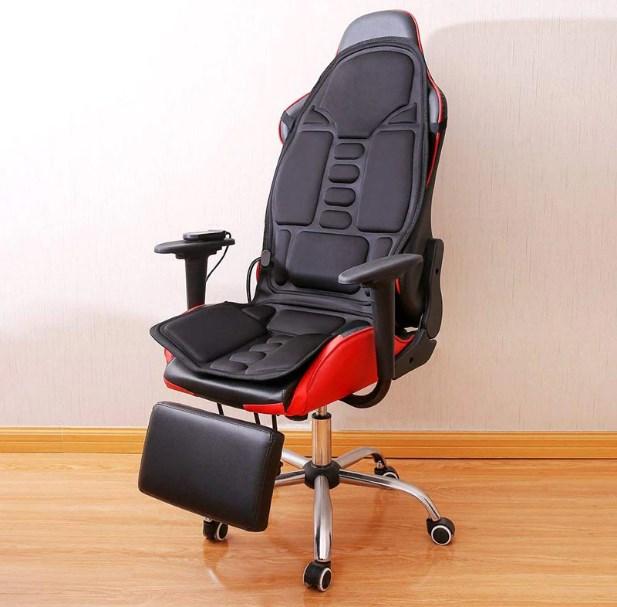 Assento Massageador Vibratório com Aquecimento p/ carro, casa e escritório
