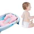 Almofada Impermeável Flutuante de Banheira Suporte para Banho de Bebês