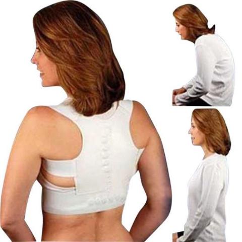 Corretor de Postura Magnético Elástico para coluna e ombro