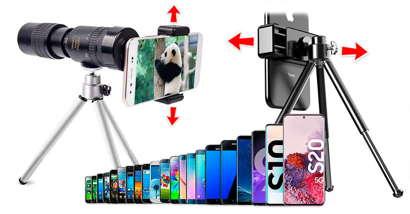 Telescopio Fotográfico XZoom™ – Lente monocular para celular