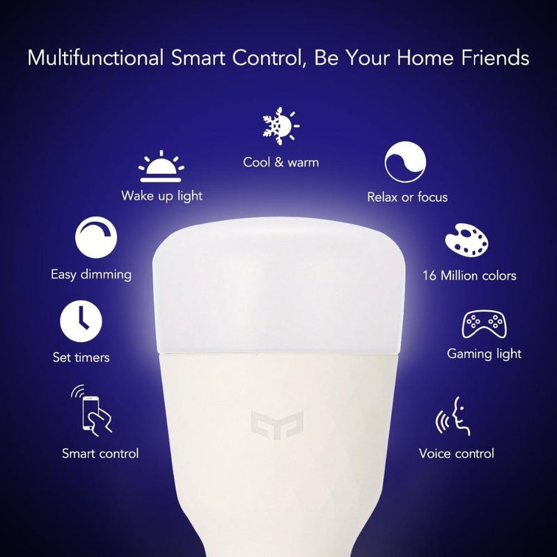 Lâmpada LED inteligente Yeelight – use e abuse nos seus aplicativos de casa inteligente